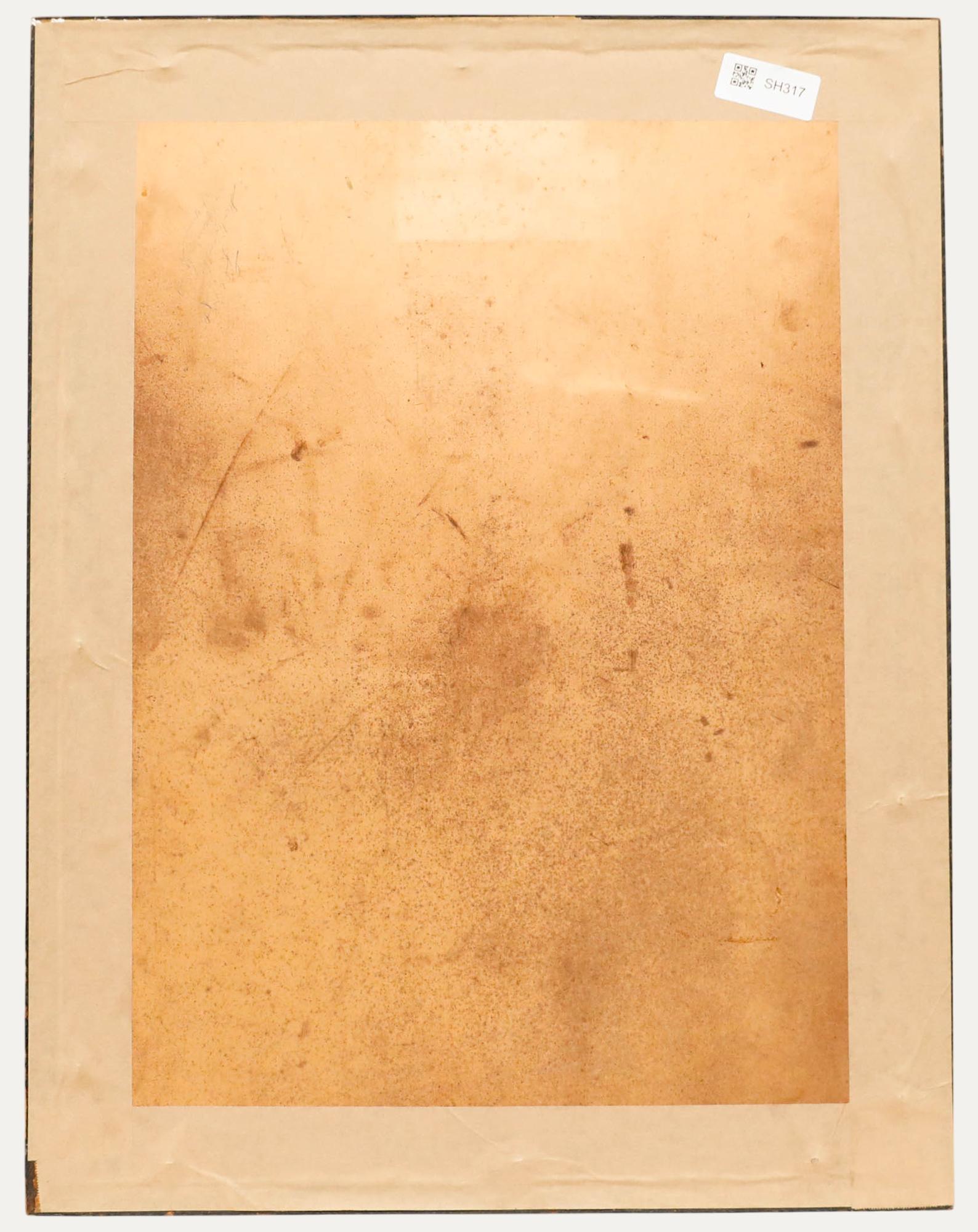 William Henry Ladd - Early 20th Century Graphite Drawing, Woman in Profile - White Portrait by Unknown