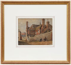 Attrib. George Price Boyce (1826-1897) - 19th Century Watercolour, At Play