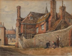 Attrib. George Price Boyce (1826-1897) - 19th Century Watercolour, At Play