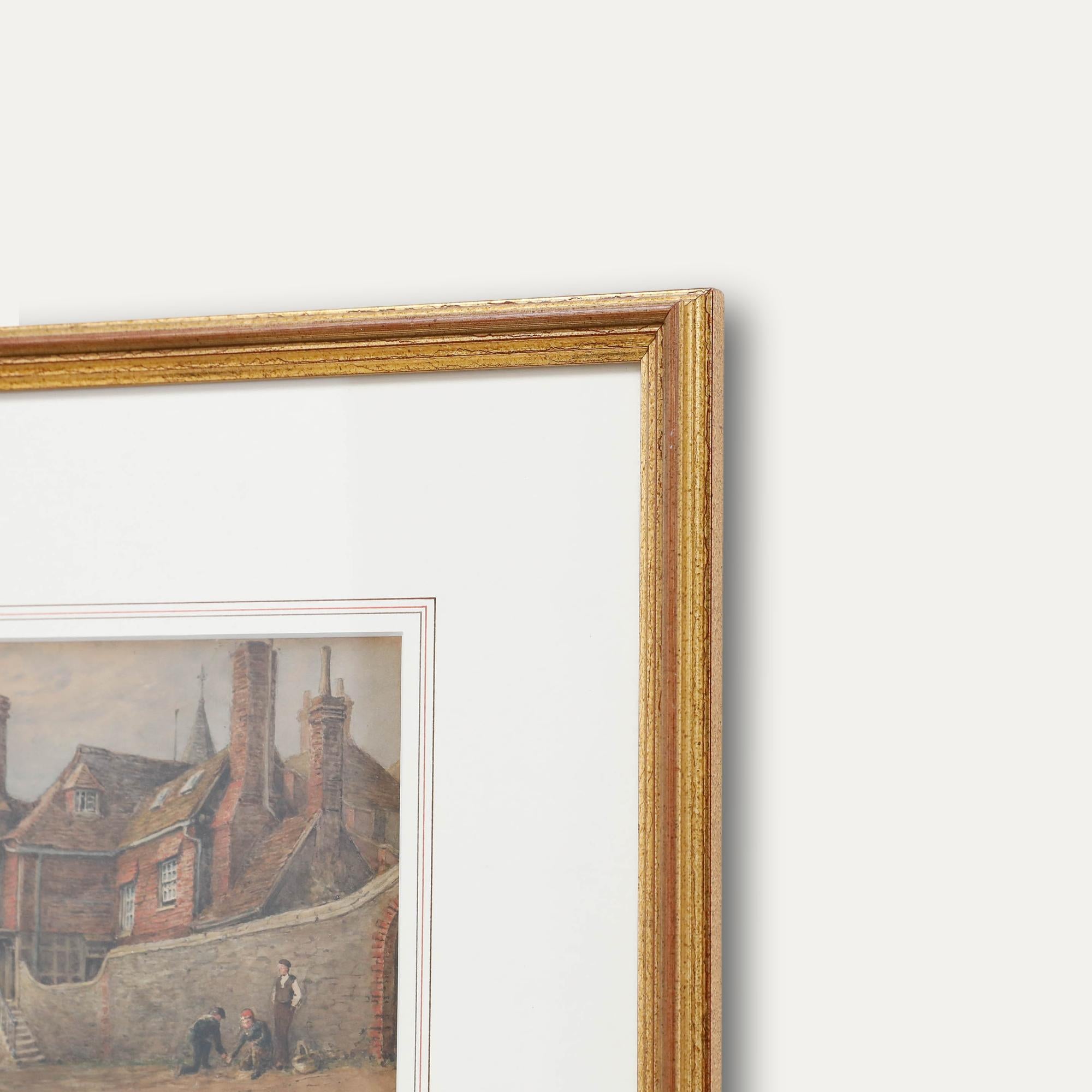Attrib. George Price Boyce (1826-1897) - 19th Century Watercolour, At Play For Sale 4