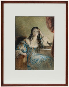 After Edmund Thomas Parris (1793-1873)- - Late 19th Century Watercolour, Remorse