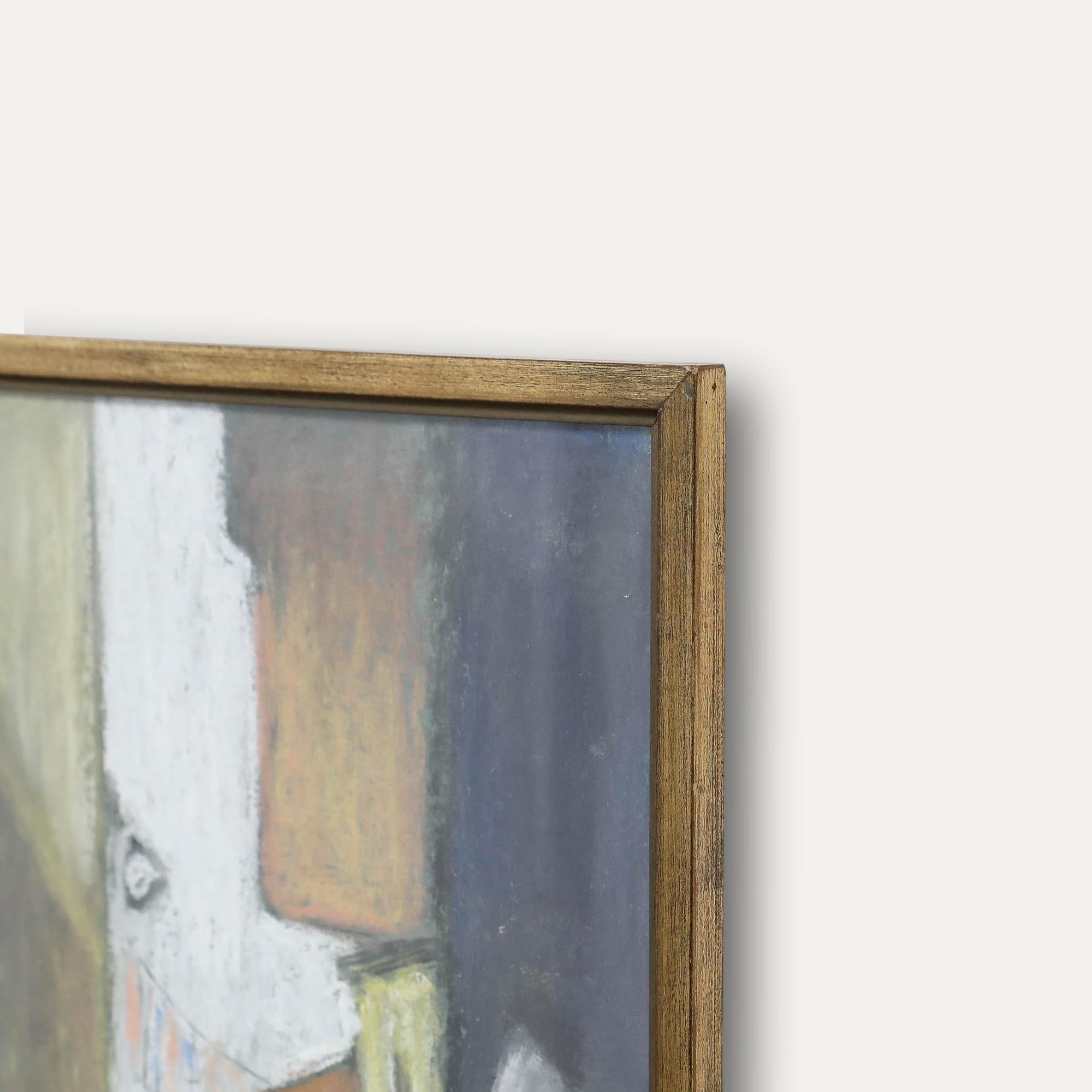 Margit Oelenheinz (nata nel 1926) - Pastello della metà del XX secolo, Il vicolo in vendita 1