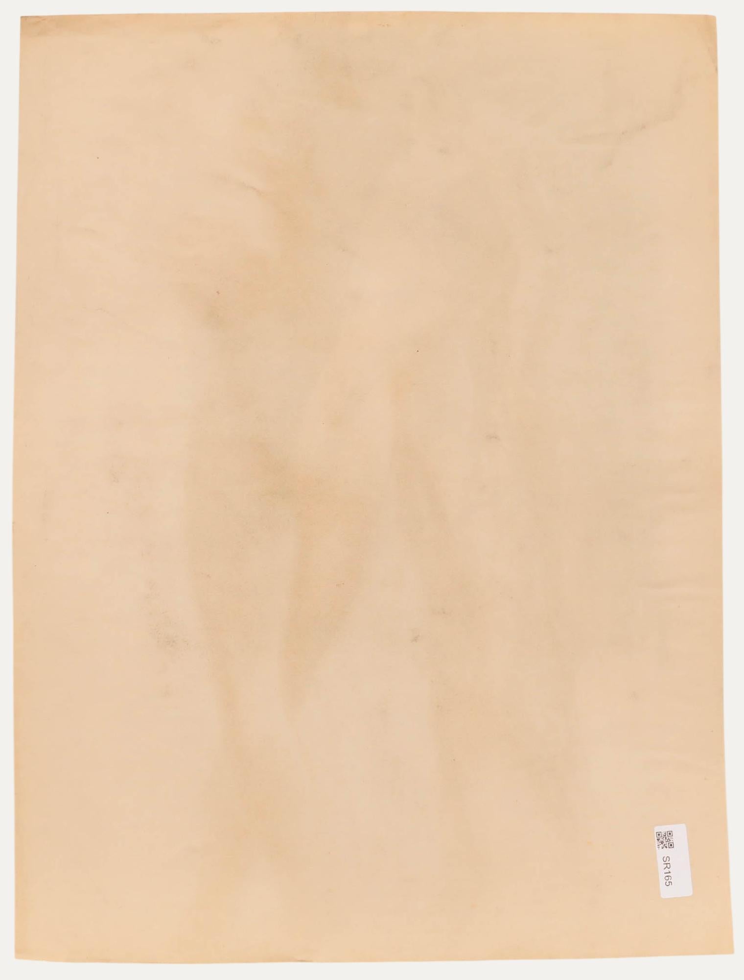 Pierre Neveu (b.1929) - Mid 20th Century Charcoal Drawing, Academic Study I For Sale 2