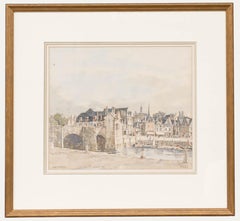 Sir Henry George Rushbury RA (1889-1968) - Acquerello del XX secolo, Auray