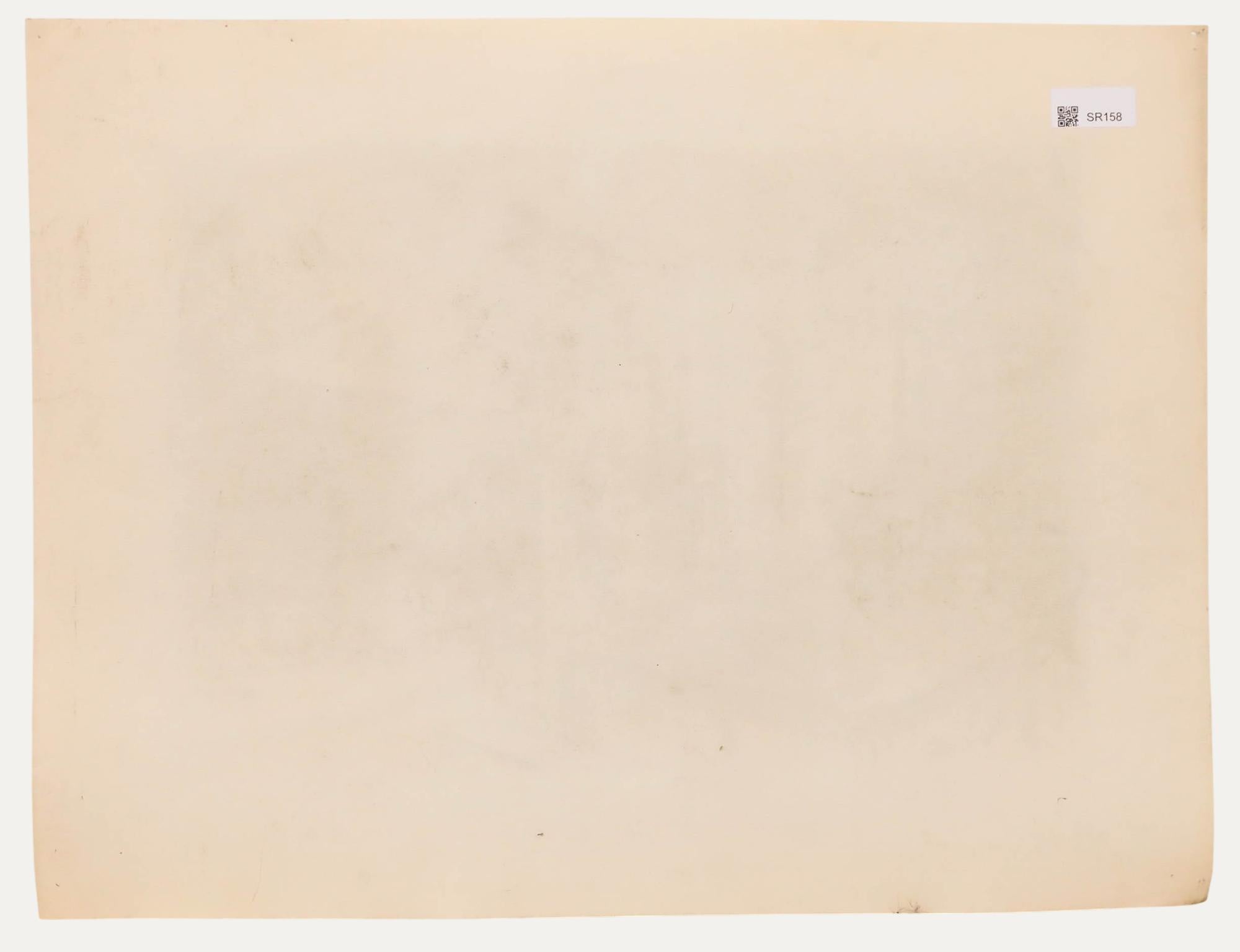 Pierre Neveu (nato nel 1929) - Disegno a carboncino della metà del XX secolo, Scena d'interni in vendita 2