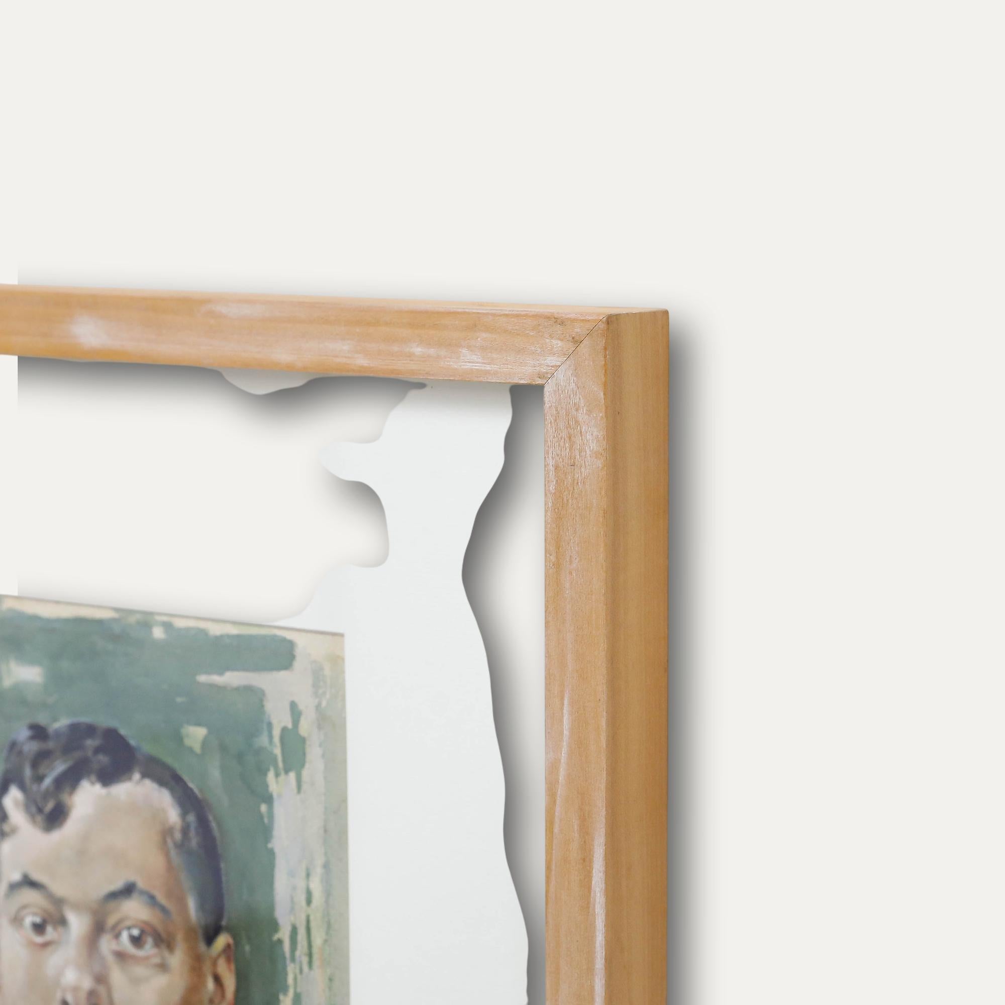Elie Cheverlange - 1925 Watercolour, Portrait of a Tahitian Gentleman For Sale 3