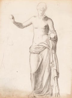 Henri Vincent-Anglade (1876-1956) - Graphite Drawing, Venus of Arles