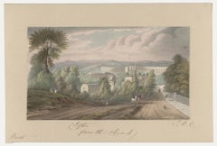 Thomas Remnant Charleton (1756-1849) - Acquerello, Clifton dalla Chiesa