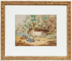Emma Walter (1833-1893) - Late 19th Century Watercolour, The Songbird's Coda