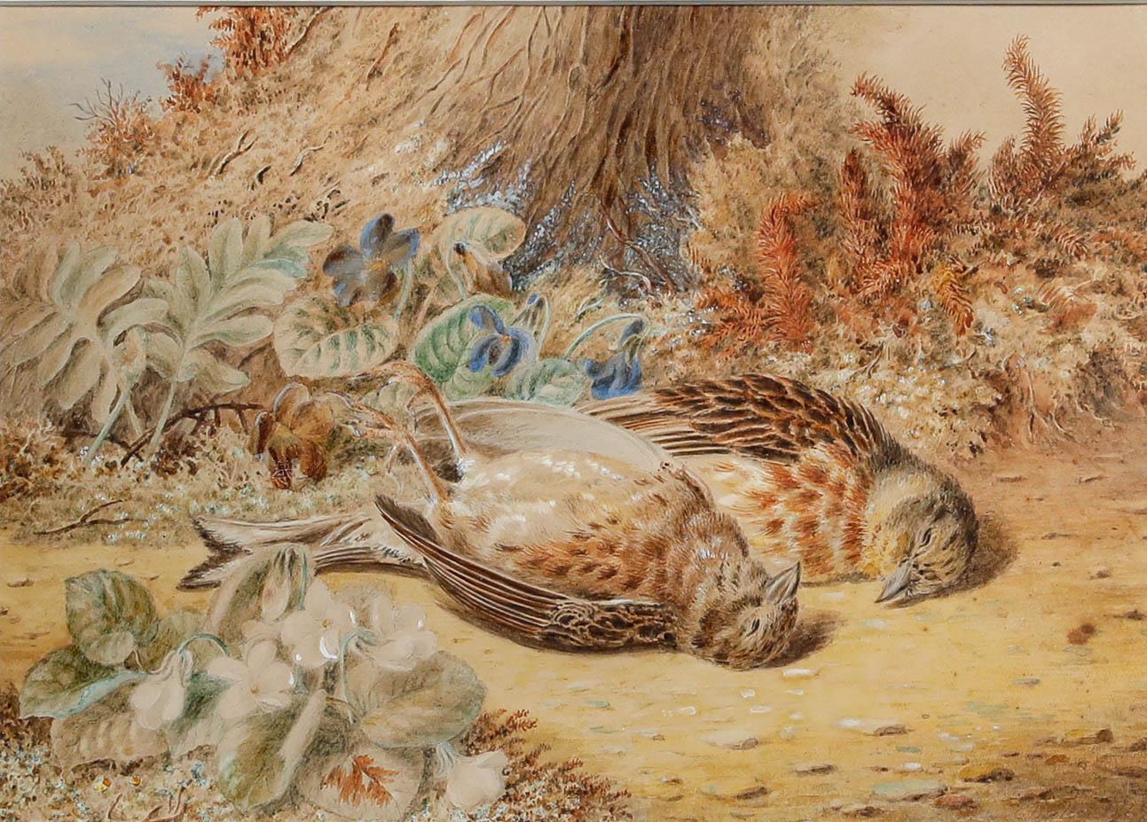 Emma Walter (1833-1893) - Late 19th Century Watercolour, The Last Duet - Art by Unknown