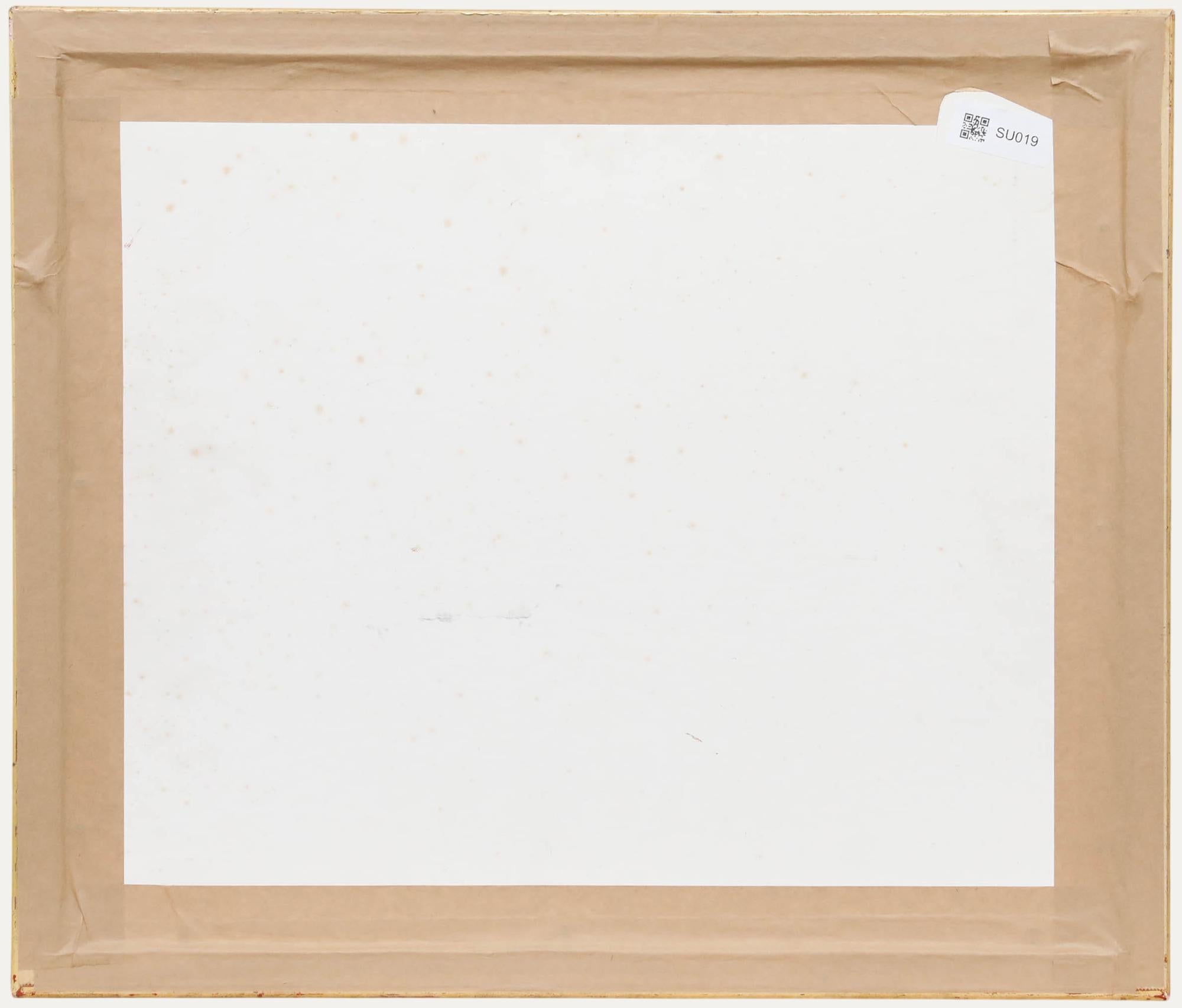 Manière de George Cattermole (1800-1868) - Aquarelle encadrée, Chevaliers au repos - Beige Figurative Art par Unknown