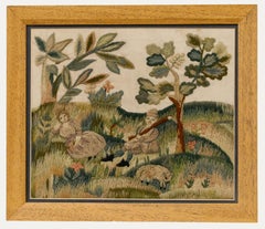 18th Century Embroidery - Beneath the Trees