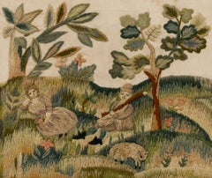 18th Century Embroidery - Beneath the Trees