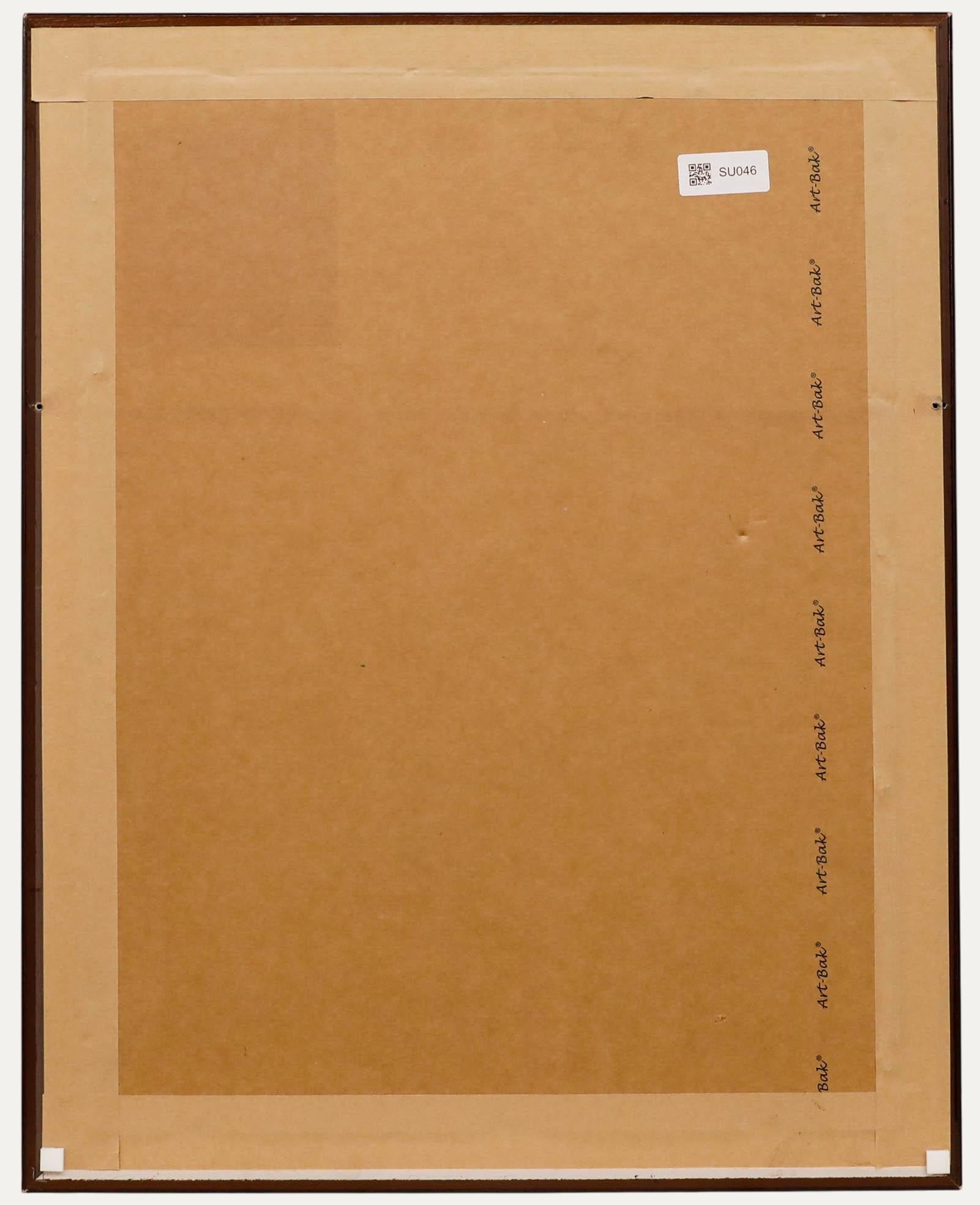 Acquerello dei primi del Novecento - Ritratto di giovane donna di profilo - Portrait Beige di Unknown