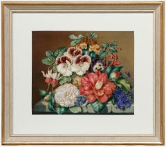 19th Century Watercolour - An Exquisite Bloom