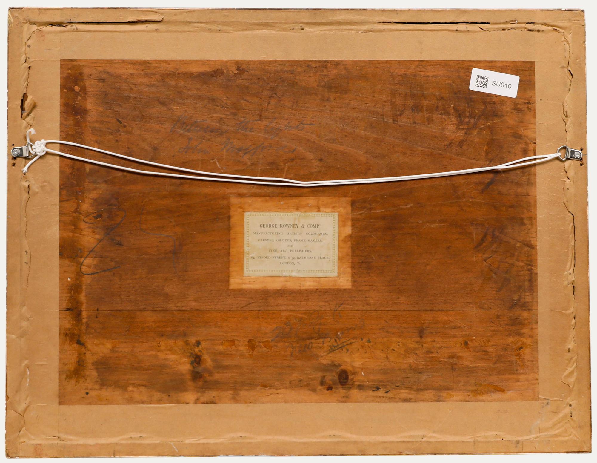 John Mogford RA (1821-1885) - Aquarelle encadrée, Entre les lumières en vente 2