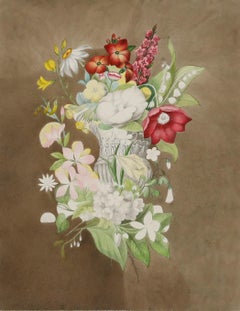 Sophia Katherine Charleton (1789-1844) - Watercolour, A Spring Bloom