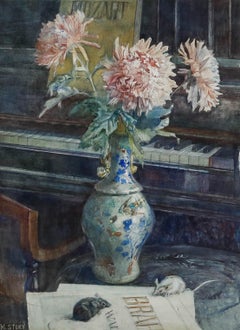Marjorie Story - Fine 20th Century Watercolour, Invitation to Waltz