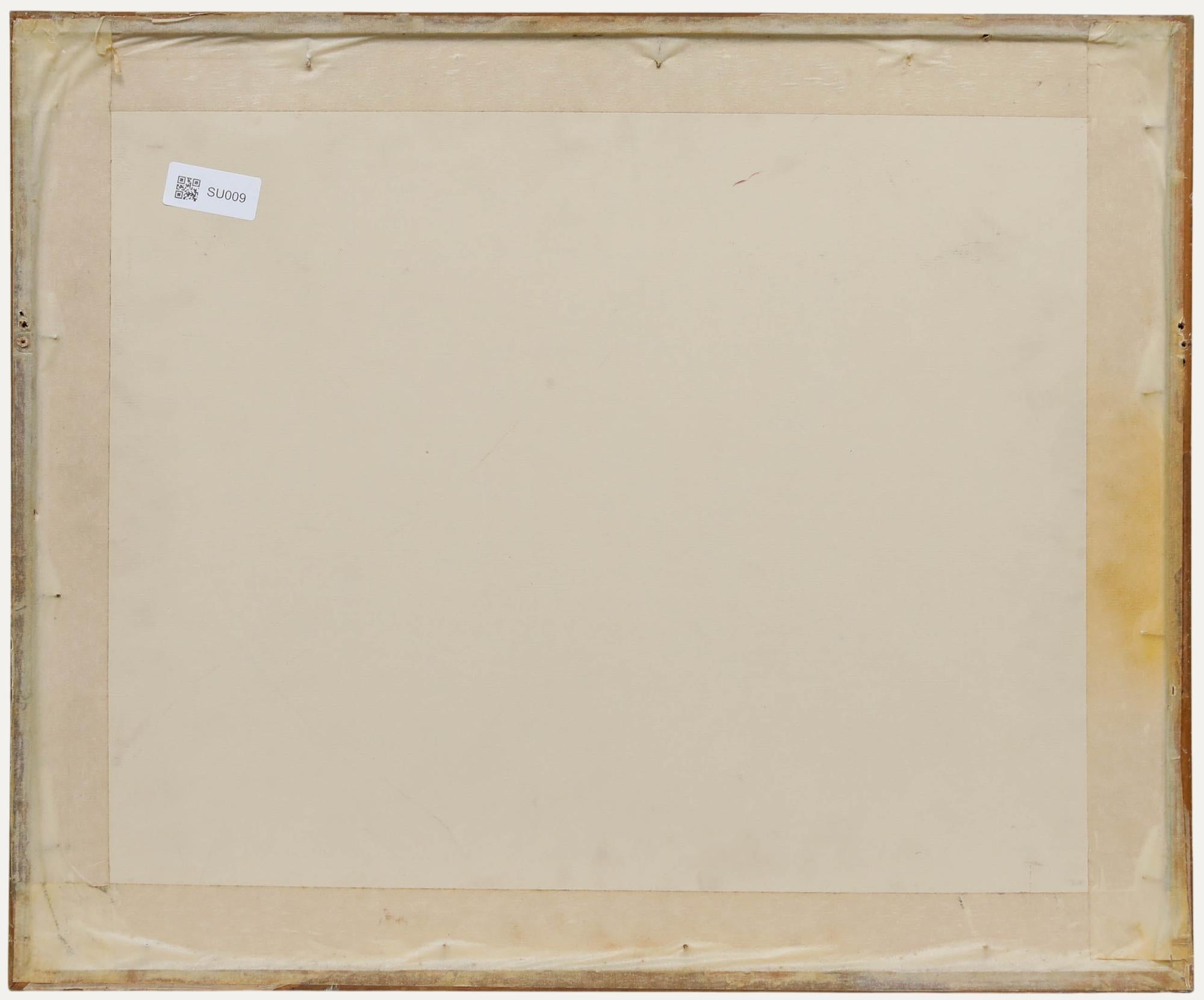 George Graham (1881-1949) - Aquarelle encadrée de 1914, Bétail en pâturage en vente 2