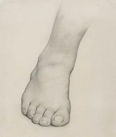 Edward Ridley (1883-1946) - Graphite Drawing, Study of a Foot II