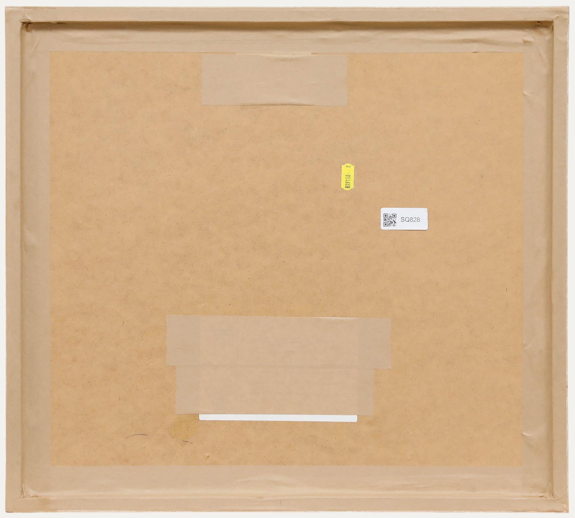 M. F. Griffith - Gouache encadrée du 20e siècle, Hong Kong - Beige Landscape Art par Unknown