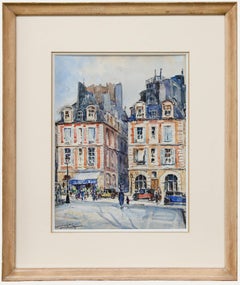 George Herbert Rose (1882-1955) - Early 20th Century Watercolour, Place Dauphine