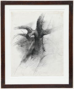 Jean-Pierre Cornet (b.1925) - Mid 20th Century Charcoal Drawing, Study of a Tree