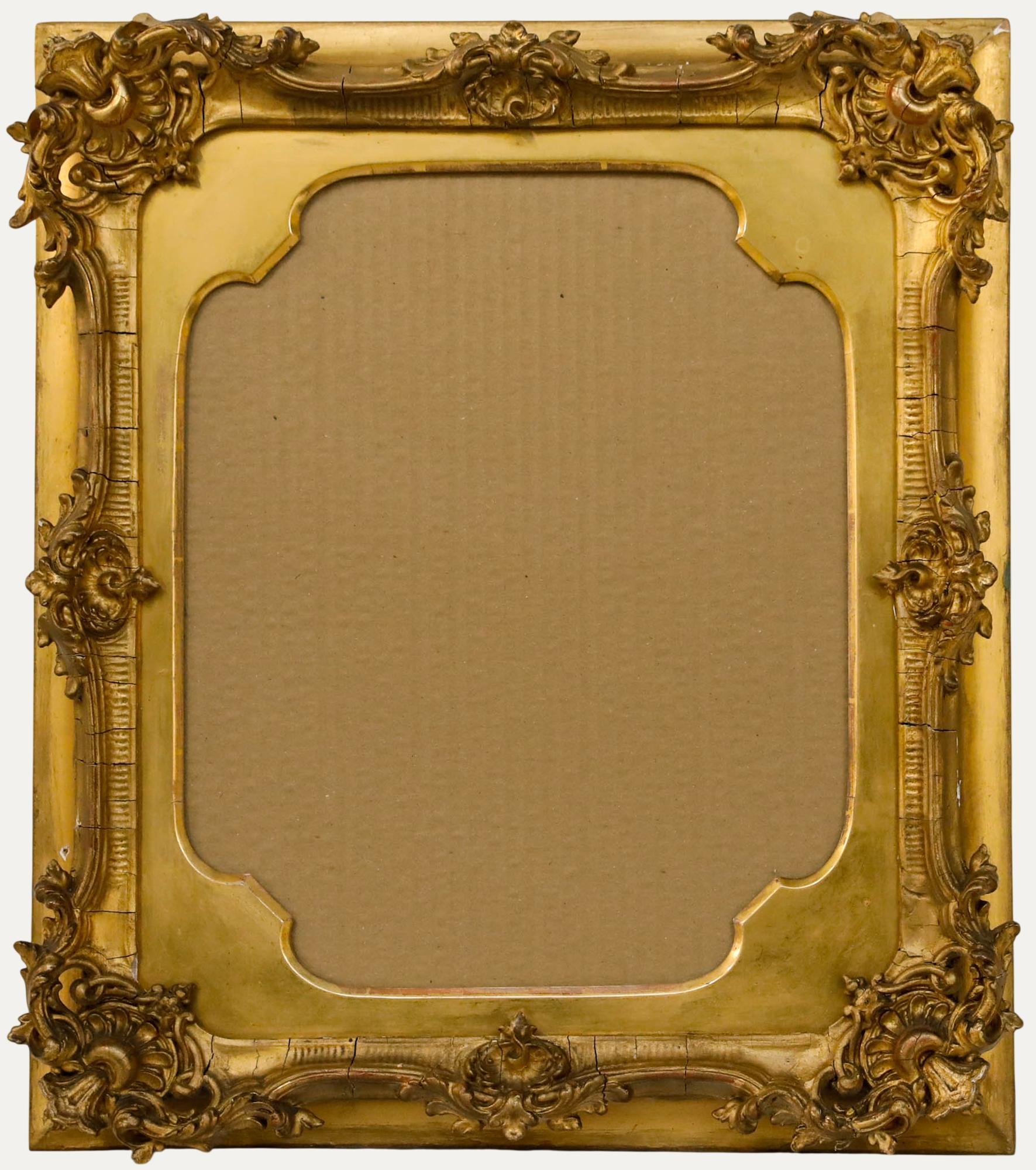 Late 19th Century Gilt Picture Frame - Art by Unknown