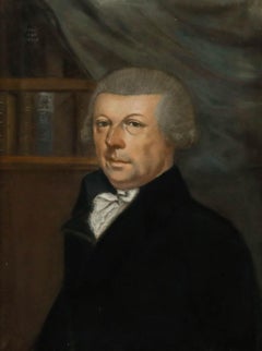 Framed 19th Century Pastel - Portrait of a Gentleman