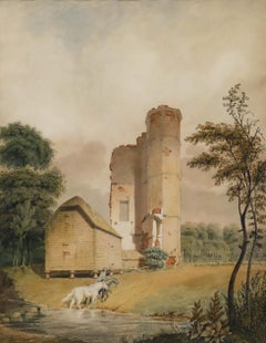 William Marshall Craig (ca. 1750-1828) - Aquarell, Überquerung des Baches