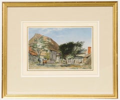 Attrib. William Fleetwood Varley (1785-1856) - 1825 Watercolour, Mare and Foal