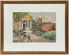 Arthur Morgan Smith - Mid 20th Century Watercolour, Summer Garden