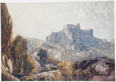 George Robert Rushton RBA (1868-1948) - Watercolour, Les Beax, South of France