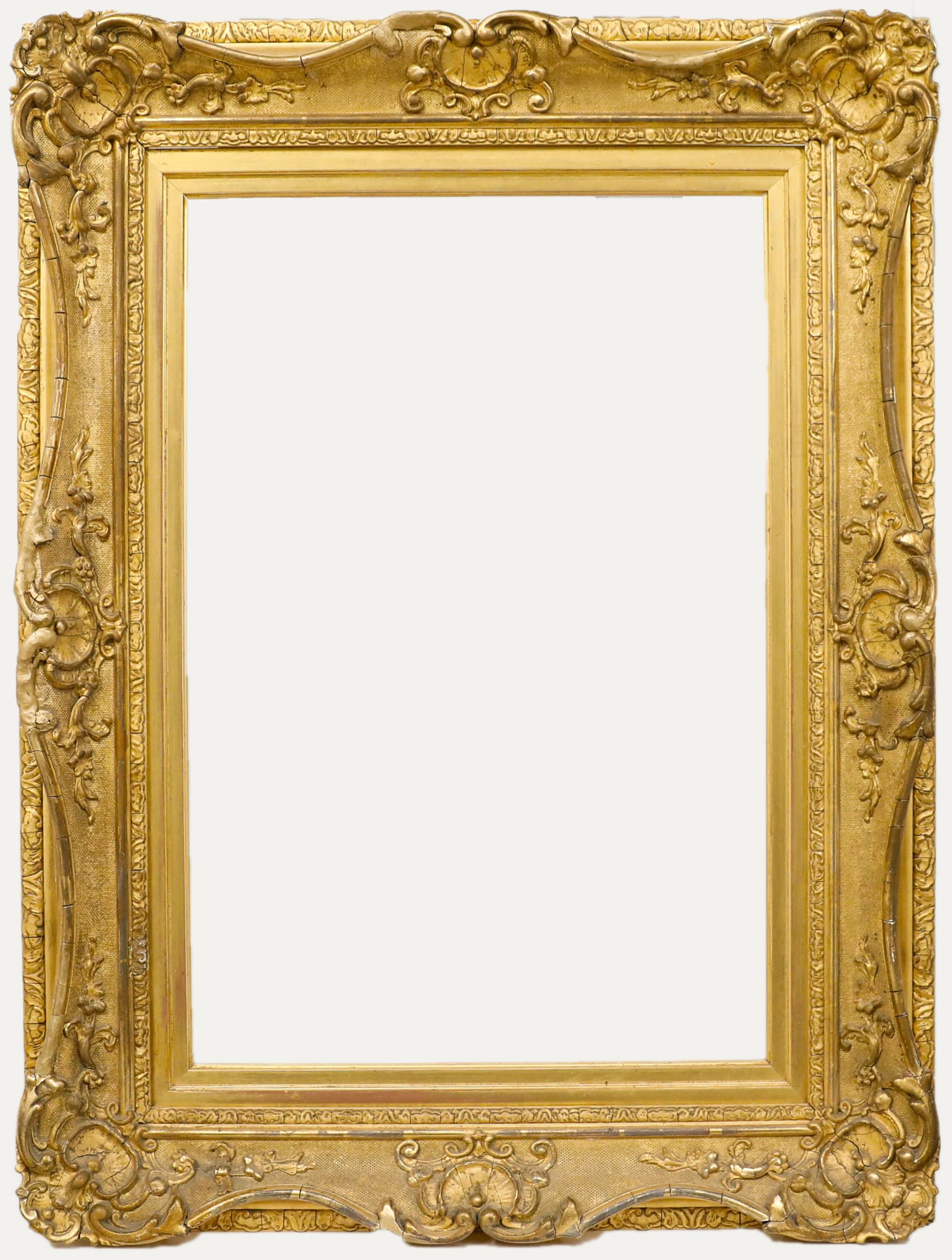 Late 19th Century Gilt Picture Frame - Art by Unknown