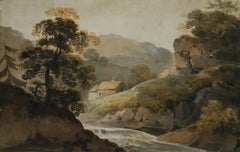 Attrib. Thomas Barker of Bath (1769-1847)- Framed Watercolour, A Scene in Wales