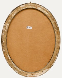 Ornate Late 19th Century Gilt Oval Picture Frame