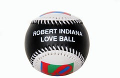 Love Ball, Pop-Art-Sammler-Baseball nach Robert Indiana