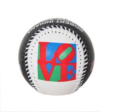 Love Ball, Pop-Art-Sammler-Baseball nach Robert Indiana