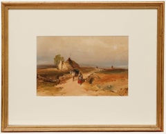 Thomas Miles Richardson Jr. - Acquerello del XIX secolo, “Il cavallo da soma”