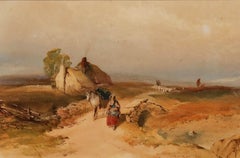 Thomas Miles Richardson Jr. - Acquerello del XIX secolo, “Il cavallo da soma”