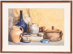 W. G. Roberts - Mid 20th Century Watercolour, Still Life with Casserole Dish