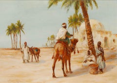 Arthur Keith - Early 20th Century Gouache, Desert Scene
