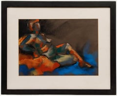 Geraldine Claire Guest - 20th Century Pastel, Nude in Technicolour