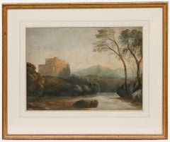 John Varley - Framed Early 19th Century Watercolour, Caernarfonshire
