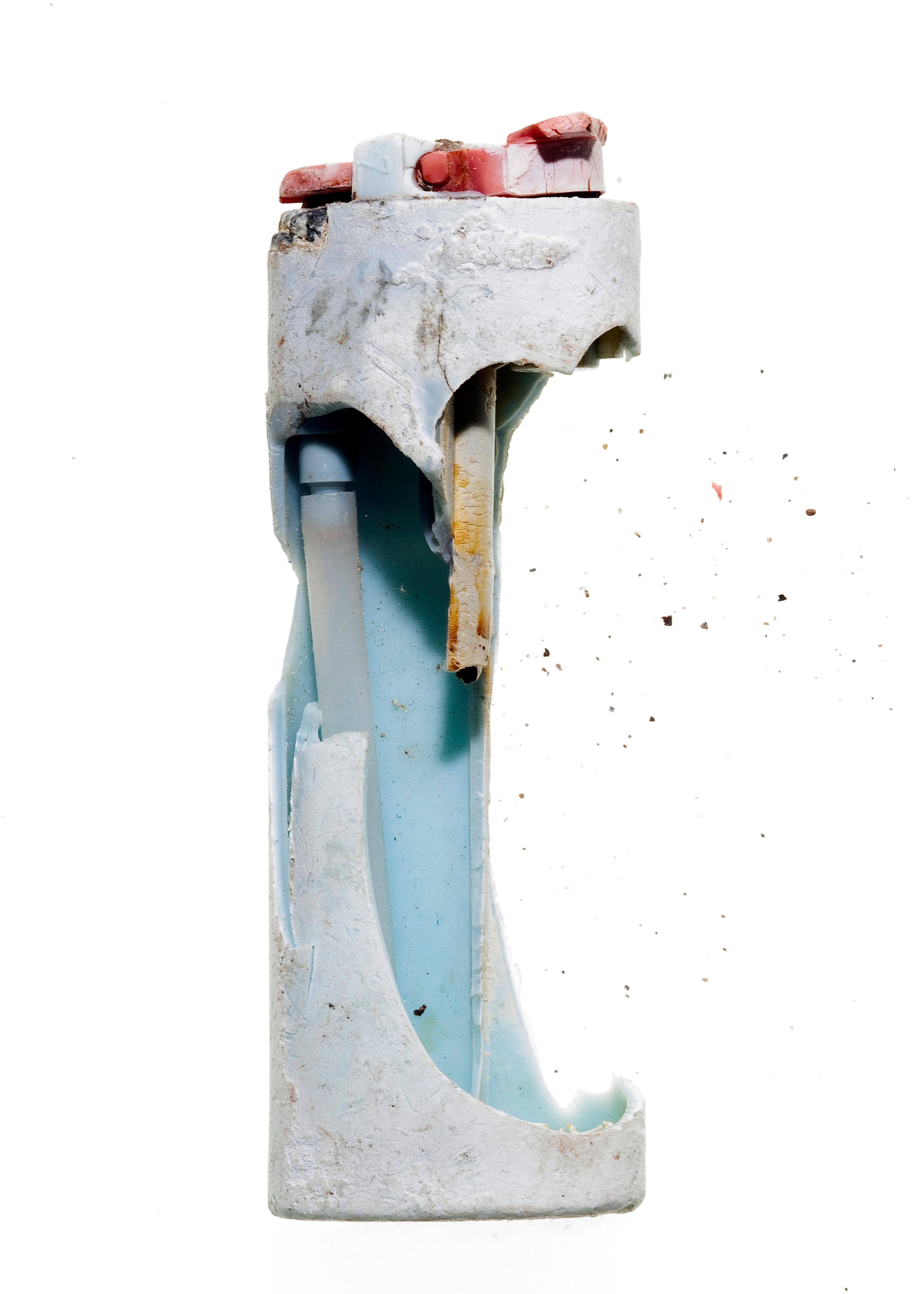 0006_Found-object photograph: lighter recovered on the coast of Menorca (Spain) In New Condition For Sale In Barcelona, ES
