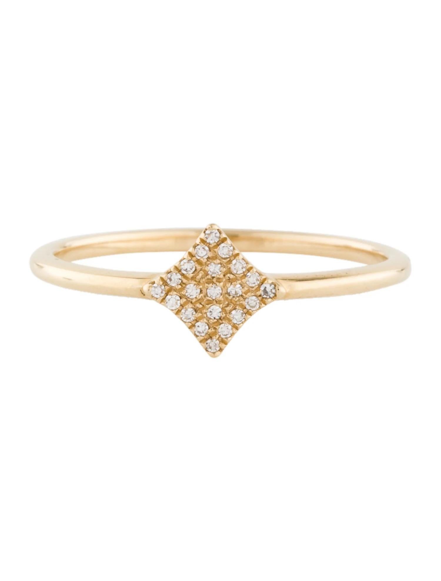 This Diamond Ring is a stunning and timeless accessory that can add a touch of glamour and sophistication to any outfit. This beautiful piece of jewelry features dazzling diamonds that sparkle and catch the light, making them the perfect choice for