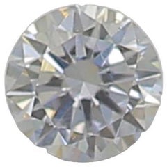 0.05 Karat Hellbraun Grauer runder Diamant VS2 Reinheit CGL zertifiziert