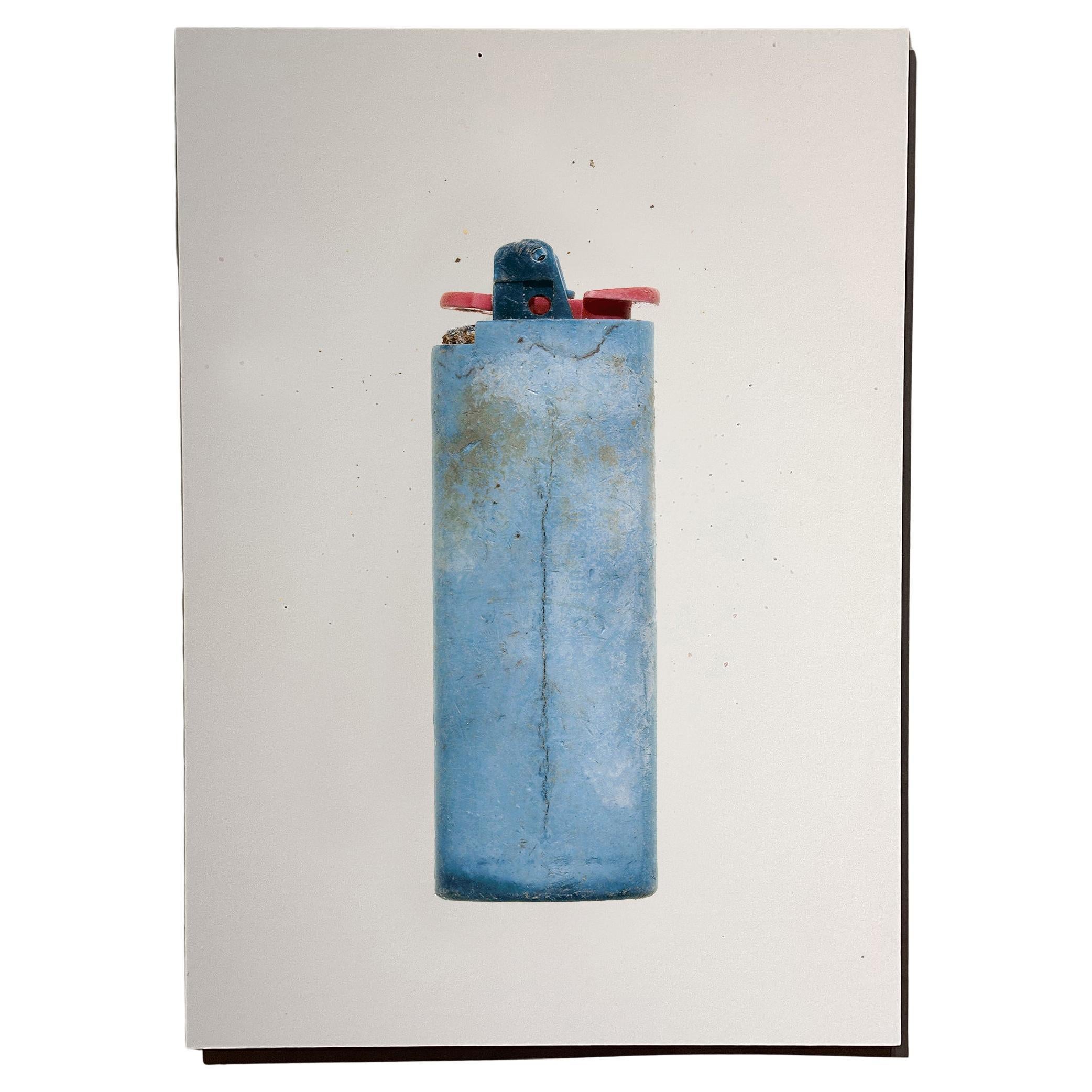 0079_Found-object photograph: lighter recovered on the coast of Menorca (Spain)