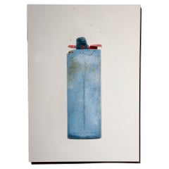 0079_Found-object photograph: lighter recovered on the coast of Menorca (Spain)