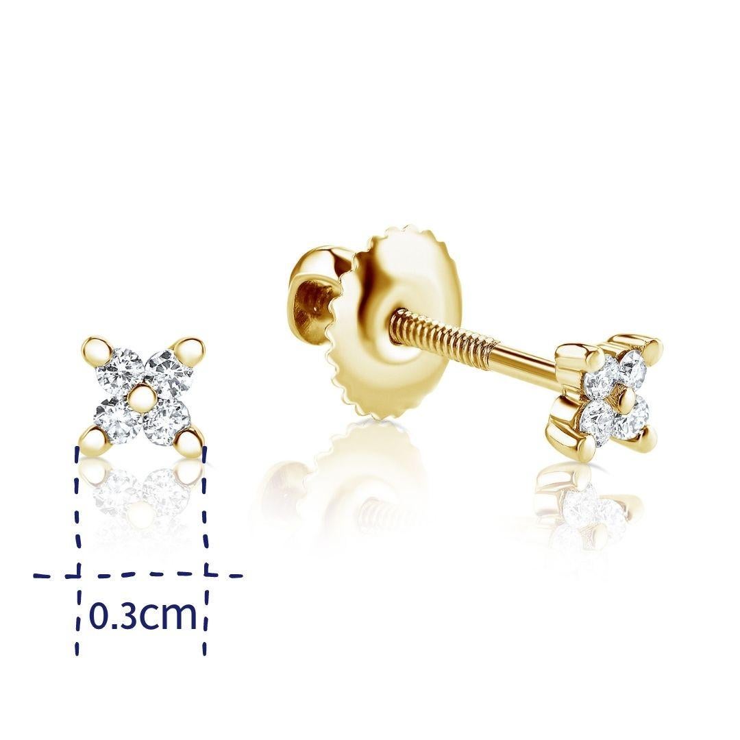 x shaped diamond earrings